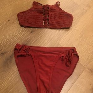 Weaved Bikini Set